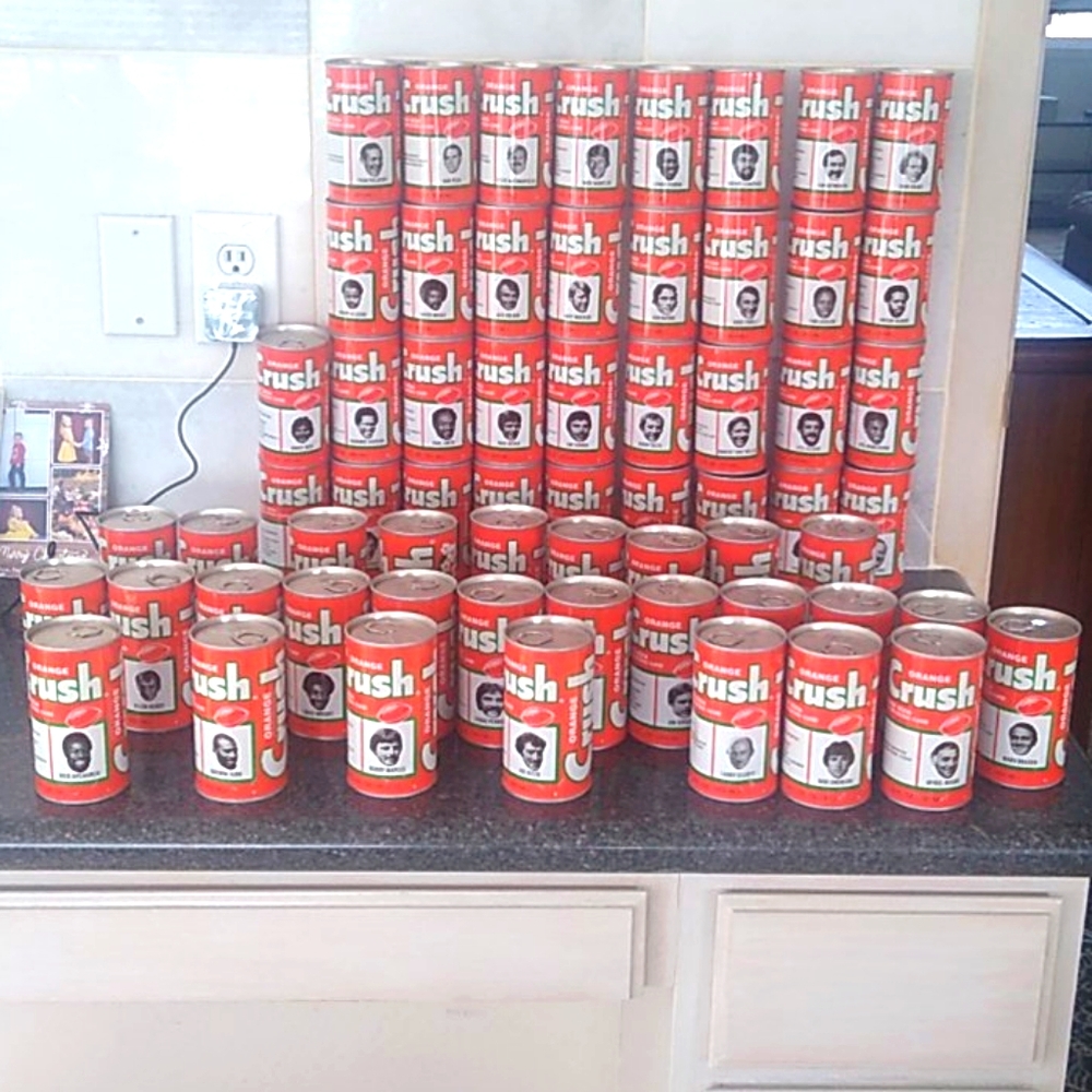 Bronco Crush Cans